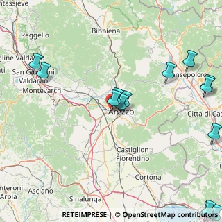 Mappa Via Giulio Pastore, 52100 Arezzo AR, Italia (24.37929)