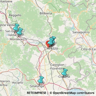 Mappa Via Giulio Pastore, 52100 Arezzo AR, Italia (35.76857)