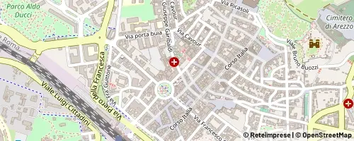 Mappa Arezzo