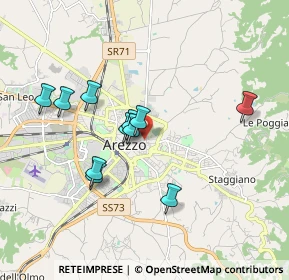 Mappa Via S. Niccolò, 52100 Arezzo AR, Italia (1.64455)