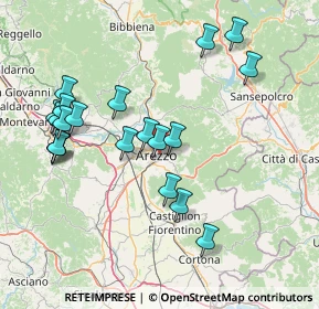 Mappa Via S. Niccolò, 52100 Arezzo AR, Italia (16.5855)