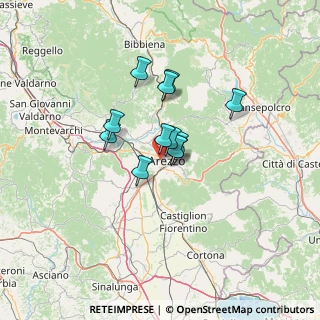 Mappa Posteggio ampio, 52100 Arezzo AR, Italia (8.6675)