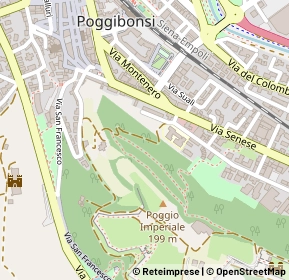 Mappa 53036 Poggibonsi SI, Italia (0.1985)