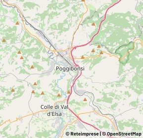 Mappa 53036 Poggibonsi SI, Italia (1.8195)