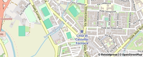 Mappa Città di Castello