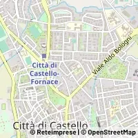 Map Città di Castello