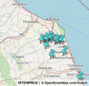 Mappa 60024 Osimo AN, Italia (9.90182)