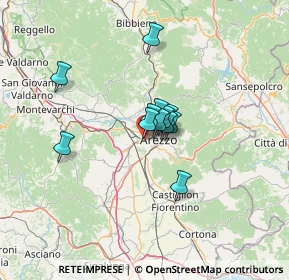 Mappa Via Piero Calamandrei, 52100 Arezzo AR, Italia (8.16)