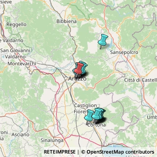 Mappa Via Dietro le Campane, 52100 Arezzo AR, Italia (12.235)