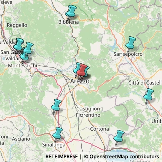 Mappa Via Dietro le Campane, 52100 Arezzo AR, Italia (21.48882)