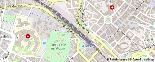 Mappa Arezzo