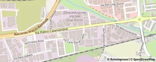 Mappa Arezzo