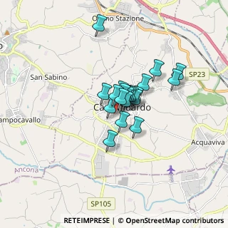 Mappa Via Redipuglia, 60022 Castelfidardo AN, Italia (1.0125)