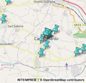 Mappa Via Redipuglia, 60022 Castelfidardo AN, Italia (1.71385)