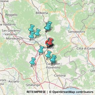 Mappa Via Luigi Cittadini, 52100 Arezzo AR, Italia (9.02063)