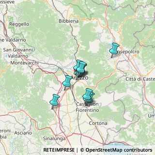 Mappa FV69+QJ, 52100 Arezzo AR, Italia (8.22)