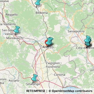 Mappa FV69+QJ, 52100 Arezzo AR, Italia (22.21667)