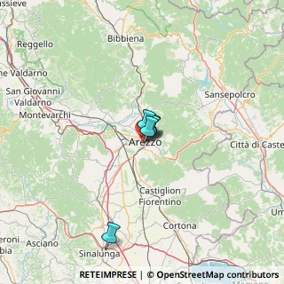 Mappa Via del Pionta, 52100 Arezzo AR, Italia (41.505)