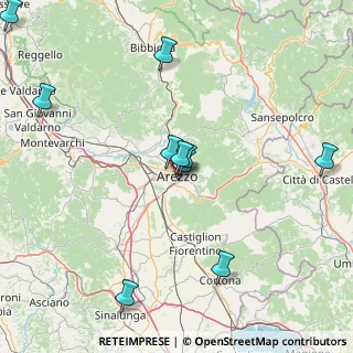 Mappa Piazza Risorgimento, 52100 Arezzo AR, Italia (25.58)