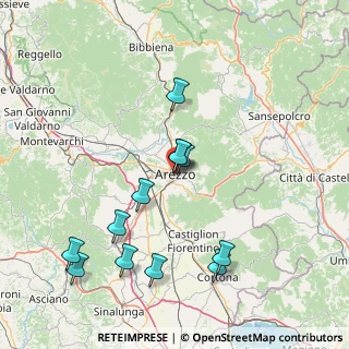 Mappa Piazza Risorgimento, 52100 Arezzo AR, Italia (16.46583)