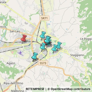 Mappa Piazza Risorgimento, 52100 Arezzo AR, Italia (0.92545)
