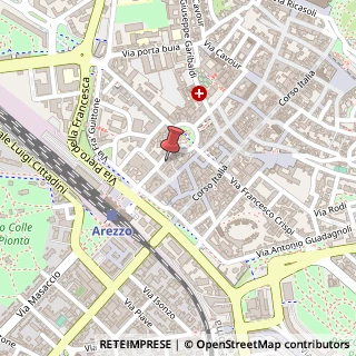Mappa Via Guido Monaco, 43, 52100 Arezzo, Arezzo (Toscana)
