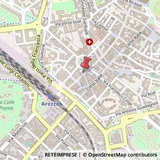 Mappa Via della Madonna del Prato, 94, 52100 Arezzo, Arezzo (Toscana)