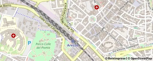 Mappa Arezzo