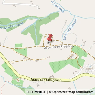 Mappa Via Vecchia per Poggibonsi, 66, 53037 Colle di Val d'Elsa, Siena (Toscana)