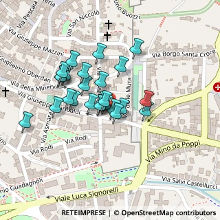 Mappa Piazza di S. Giusto, 52100 Arezzo AR, Italia (0.07308)