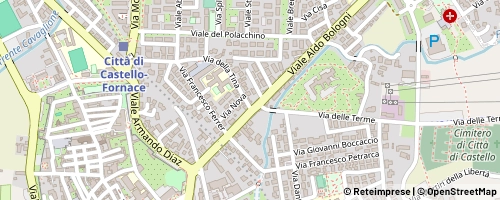 Mappa Città di Castello