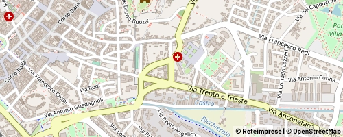 Mappa Arezzo