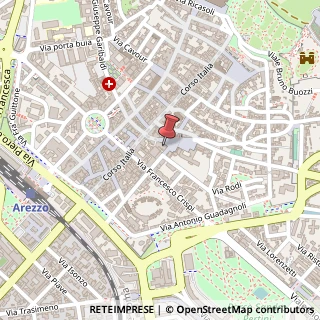 Mappa Piazza di Sant?Agostino, 12, 52100 Arezzo, Arezzo (Toscana)
