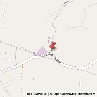 Mappa Via delle Querce, 14, 60022 Castelfidardo, Ancona (Marche)