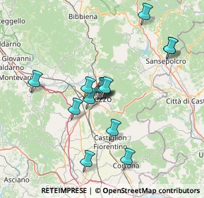 Mappa Via Francesco Folli, 52100 Arezzo AR, Italia (13.08143)
