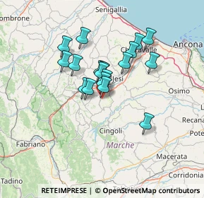 Mappa Contrada Coste, 60038 San Paolo di Jesi AN, Italia (10.4)