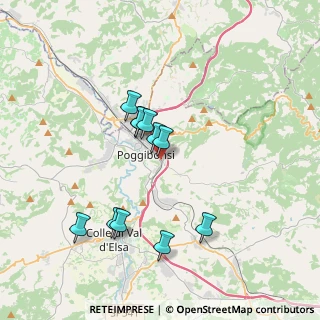 Mappa Via X Febbraio, 53036 Poggibonsi SI, Italia (3.32182)