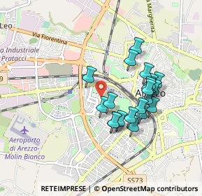 Mappa Via dell'Ospedale, 52100 Arezzo AR, Italia (0.804)