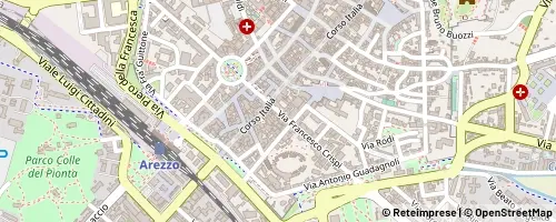 Mappa Arezzo