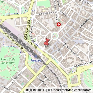Mappa Via Guido Monaco, 69, 52100 Arezzo, Arezzo (Toscana)