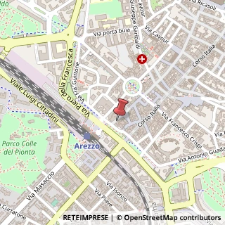 Mappa Via della Madonna del Prato, 131, 52100 Arezzo, Arezzo (Toscana)