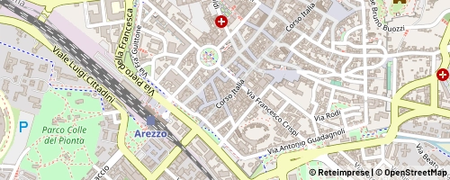 Mappa Arezzo