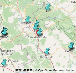 Mappa Via R. de Cesare, 06012 Città di Castello PG, Italia (21.95059)