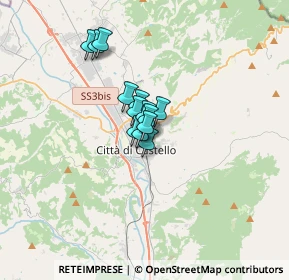 Mappa Via R. de Cesare, 06012 Città di Castello PG, Italia (1.86769)