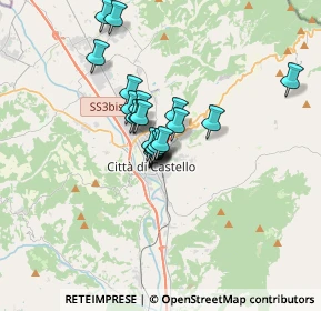 Mappa Via R. de Cesare, 06012 Città di Castello PG, Italia (2.352)