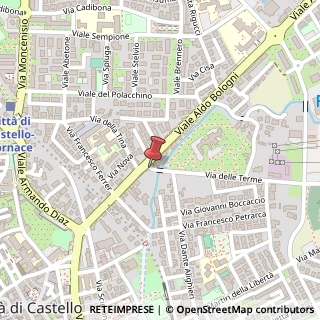 Mappa Via delle Terme, 3, 06012 Città di Castello, Perugia (Umbria)