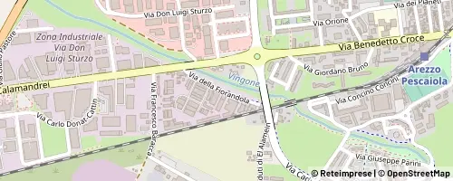 Mappa Arezzo