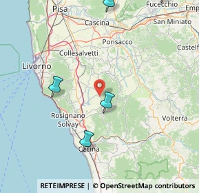 Mappa Via San Bartolomeo, 56040 Santa Luce PI, Italia (40.73429)