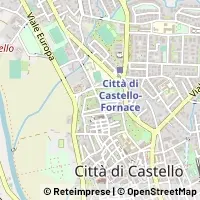 Map Città di Castello