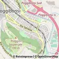 Hartă Poggibonsi